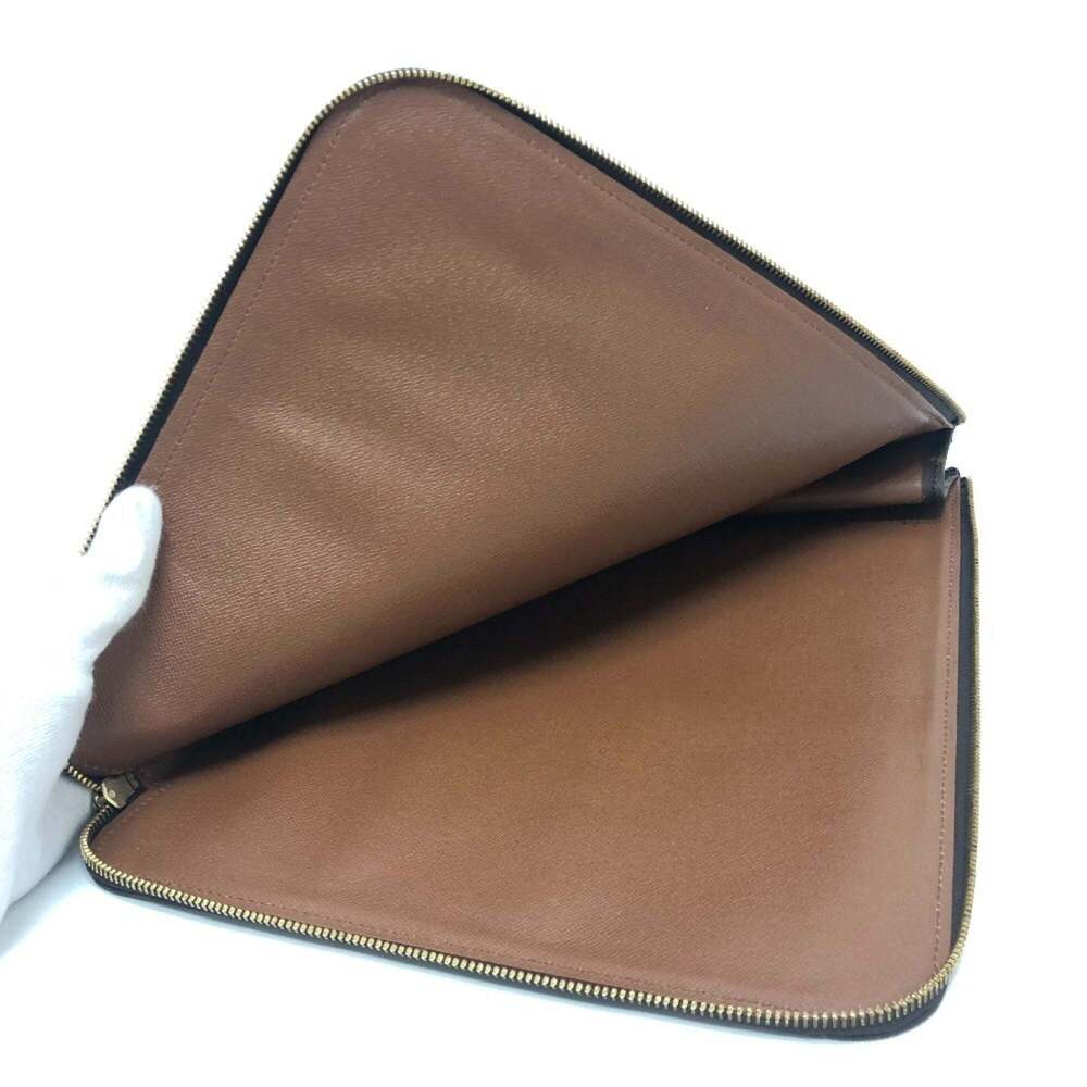 LOUIS VUITTON Authentic Brown Clutch Bag - Picture 7 of 9